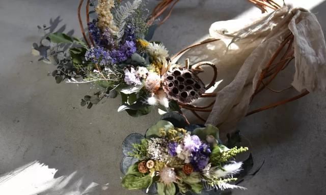  『手工』DIY手工制作：用干花做的花艺作品，比鲜花还美！