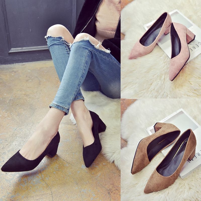 平底鞋虽舒服，但没有这样的高跟鞋洋气，时髦显身材，秀出新高端