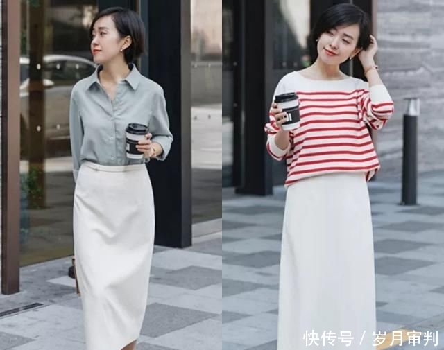  『绞花毛衣』为初春写上一笔温柔，春季轻熟风穿搭示范，很有女人味