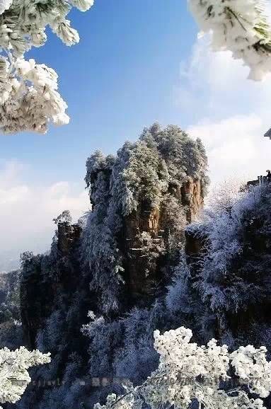 雪后的张家界，银装素裹，如临仙境！