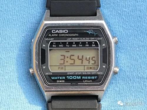  『潜藏』潜藏于七十年代末期的剑鱼MARLIN——CASIO W550