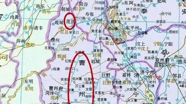 河南唯一一个有两个县城的县，新县城在河南，老县城在山东！