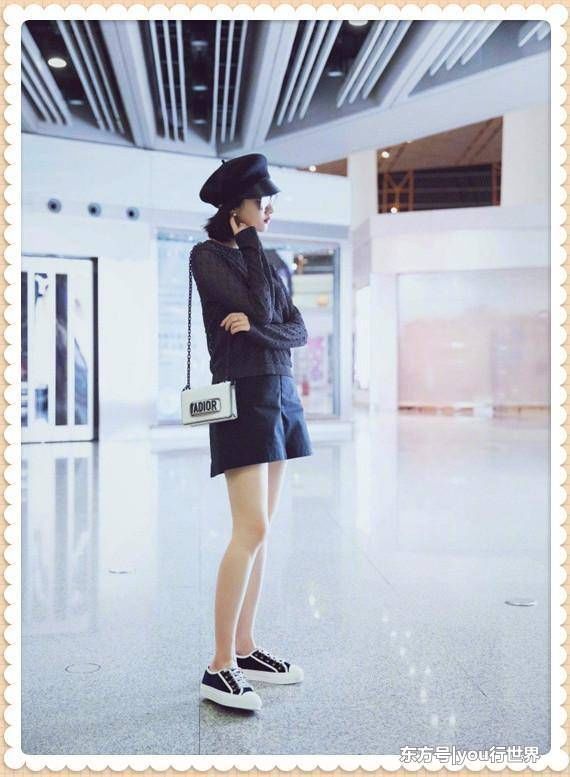 关晓彤厉害!21岁穿短裙竟比30岁景甜还女人，鹿晗功不可没