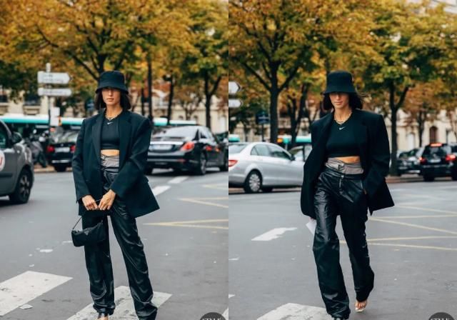 【TOP姐】一件黑色西装,打造16个时髦look!