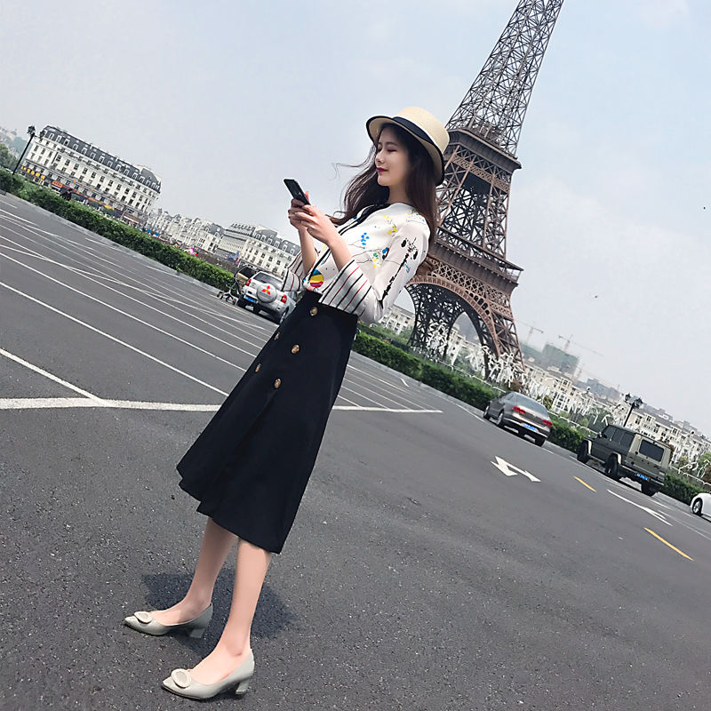 少买两盒化妆品也要败的套装裙，比旗袍洋气，网红都在穿