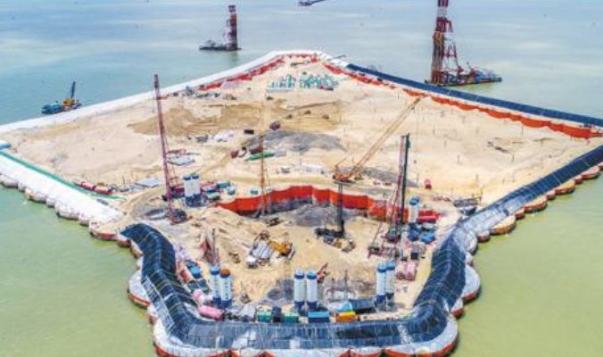  海底隧道@继“珠港澳大桥”之后，深中通道也已开建，打造海底隧