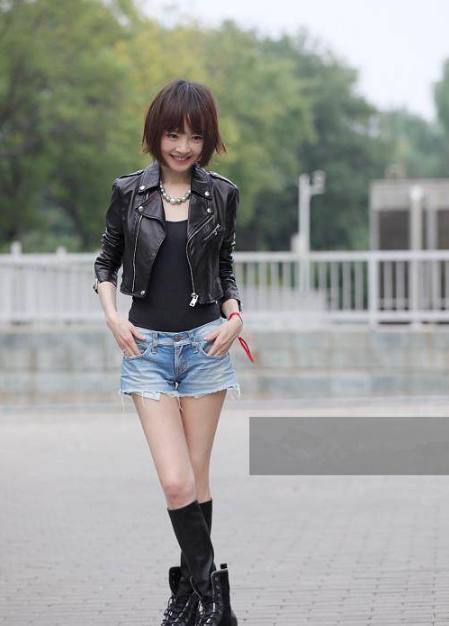 当120斤范冰冰与80斤鲁豫同穿短裤，网友：看完瞬间不想减肥了！