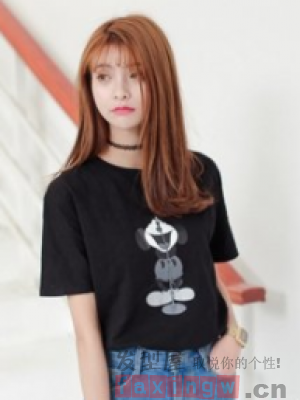 高冷长发打造时尚女郎 满满的仙气