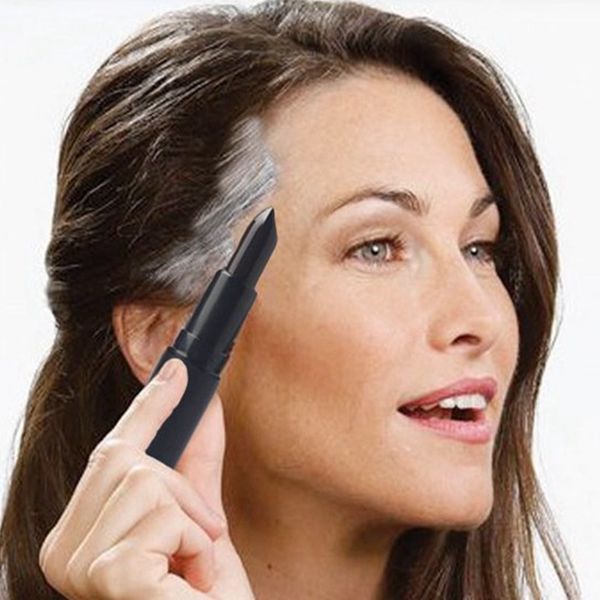 四五十岁的女人有白头发别乱染，用这宝贝抹一笔，轻松盖住白头发