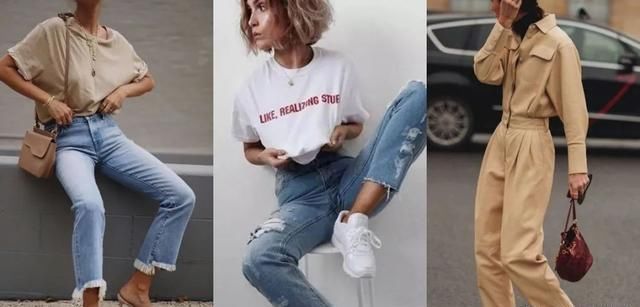  #须知#素Tee牛仔裤穿搭也会出错？这4种日常搭配方式你须知