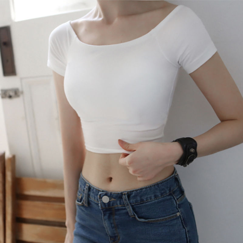 聪明女人都穿紧身上衣，健身迷人两不误，尤其是图5