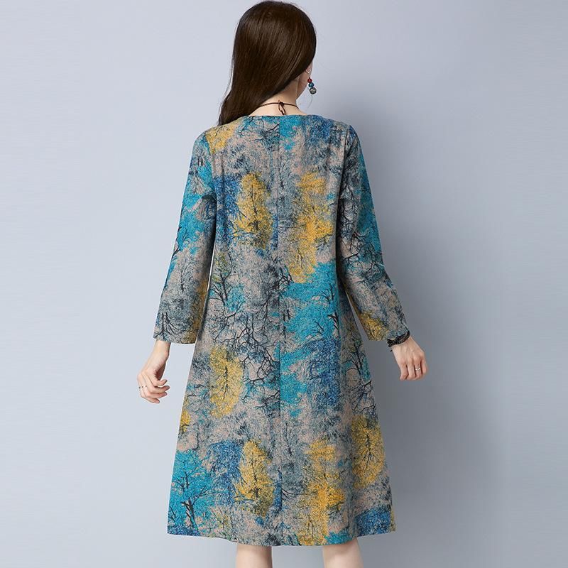 入秋后早晚凉，7080后别穿短款，新出秋裙，一款比一款美嫩