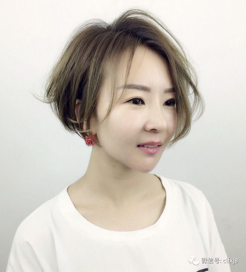 2018流行"豁短发"