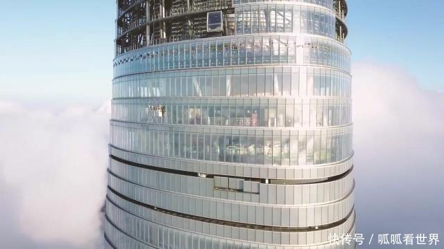 中国第一高楼为632米，它底部的承重有多厉害？看完终于明白了