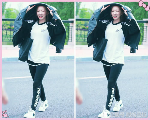 孟美岐大象腿照片翻出来，瞬间丑炸了，终于明白为什么叫“照骗”