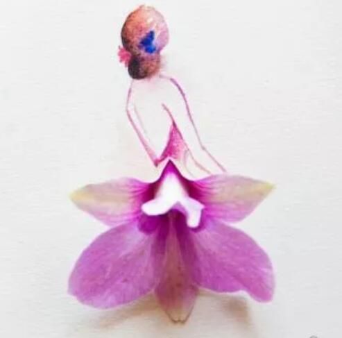 心理测试:4件花瓣裙子,哪件最美?测你天生靠着什么吃饭!