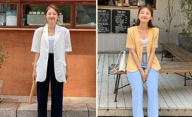  【连衣裙】4套小西装穿搭look，小个子照着穿，气质又显高