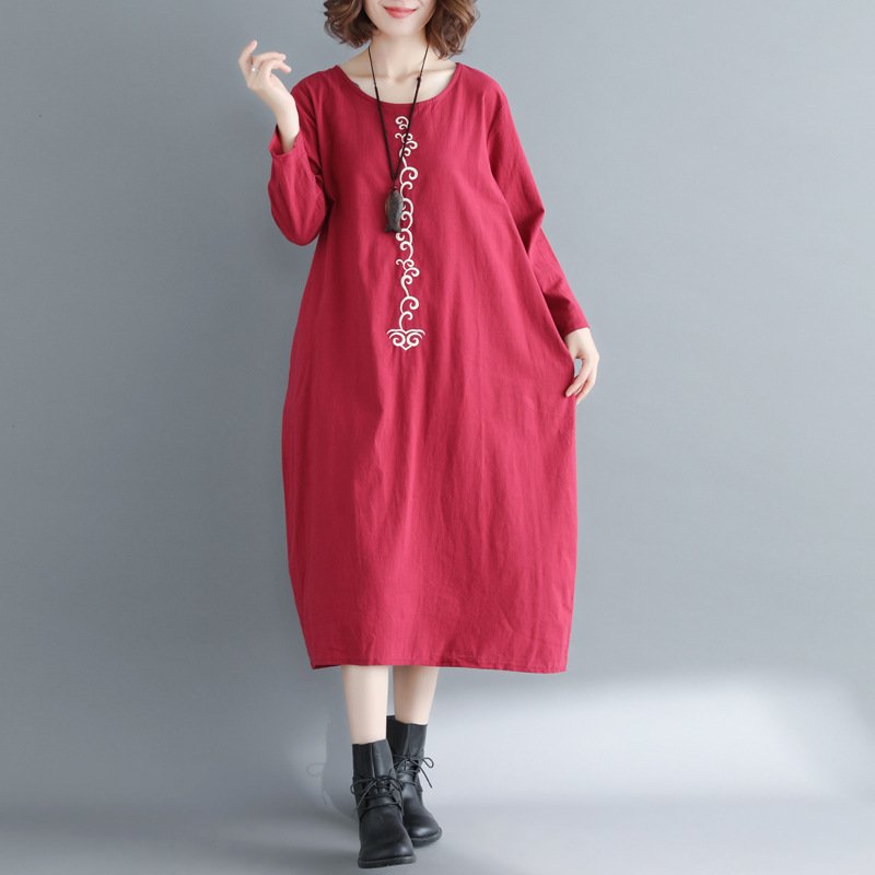 30岁老婆穿这连衣裙，好看不说，还性感的要命，我马上买几件回家