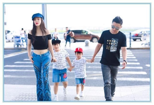 当冉莹颖和张俪同穿露脐装走机场,才知道清新与轻浮的差距有多大