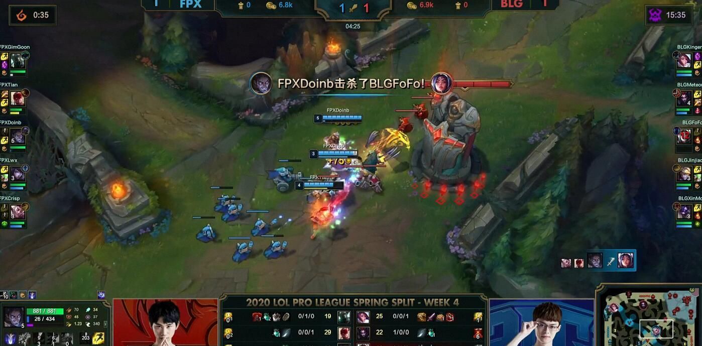  『联盟』英雄联盟：fofo遭连环军训，一场比赛六千伤害网友：大快人心