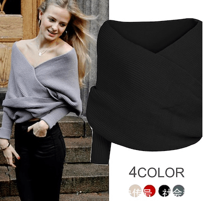 女子在网上买了件宽松毛衣, 穿上后手完全无法动弹, 让人哭笑不得