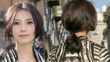  #发型设计#好看的扎头发造型， 大脸妹子的最佳选择!
