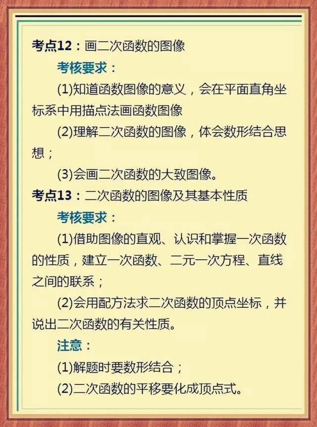 初中数学成绩差?吃透这“二十八”个重点!你就是学霸! - 行者 - wangkeqin 的博客 初中数学成绩差?吃透这“二十八”个重点!你就是学霸! - 行者 - wangkeqin 的博客