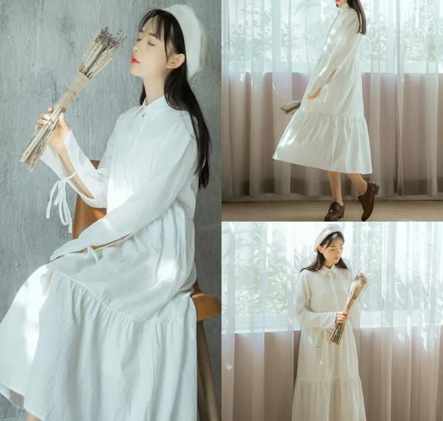  #初春#初春穿上那条“初恋女友裙”，上半身实际效果非常美！