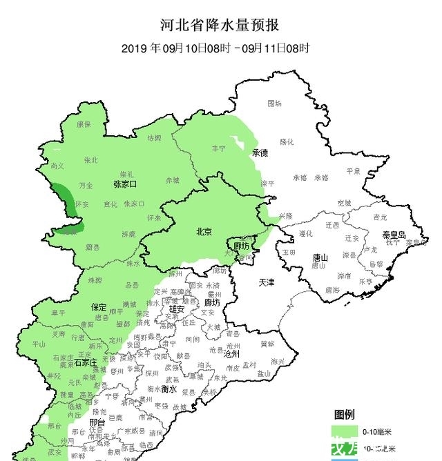  在路上■河北注意！大规模中到大雨已在路上！这些地区今晚将达