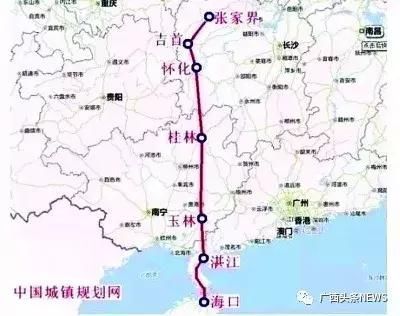 广西-广东规划新建高铁!南宁、玉林到广州将仅