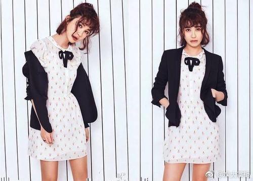 李菲儿不过剪了个刘海，从30岁嫩成13岁，想问黄晓明一句：后悔吗