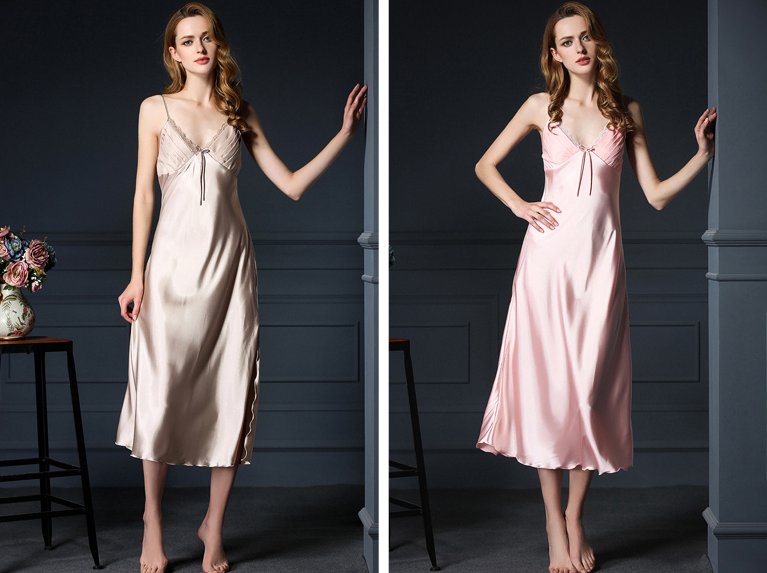 表姐的睡衣女人味十足，勾勒曼妙曲线秀出好身材