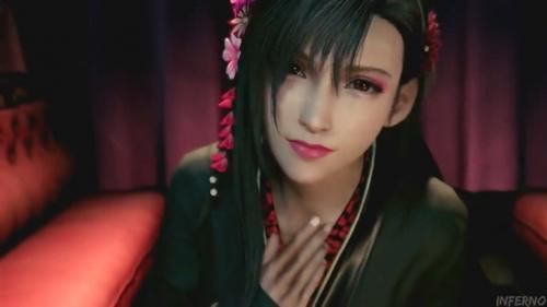  『演示』《FF7：重制版》蒂法/爱丽丝全服装演示 美艳动人！