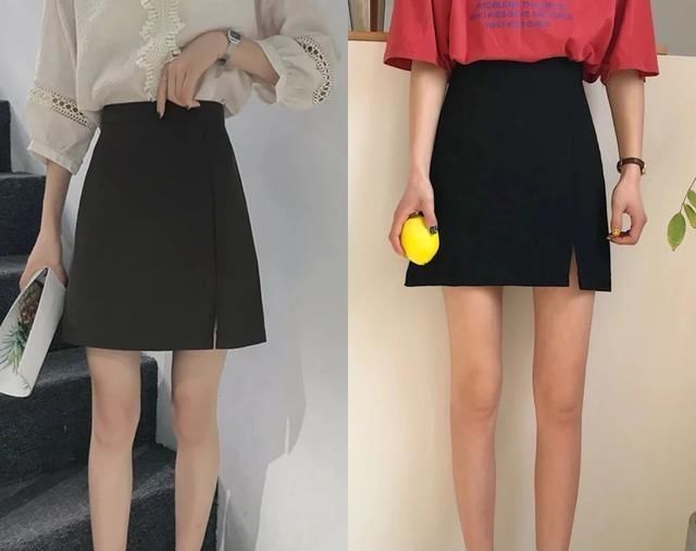  『开叉』半身裙怎么搭才时髦,这样穿承包整个春天,你喜欢吗?