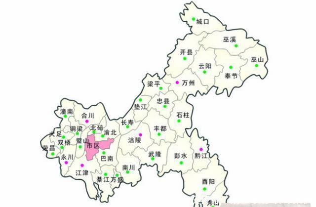重庆第二大城市，成为市域副中心