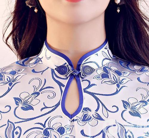 倾国倾城的8款旗袍裙，母亲节送妈妈上身洋气不撞衫