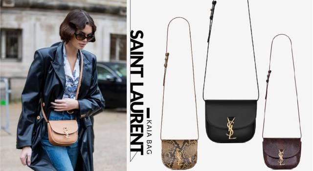  『新款』以新生代模特儿Kaia Gerber命名：Saint Laurent 新款包KAIA