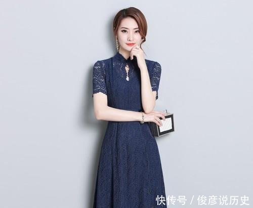 『蕾丝点缀』女神们都钟爱的蕾丝连衣裙,性感妩媚,妖娆动人