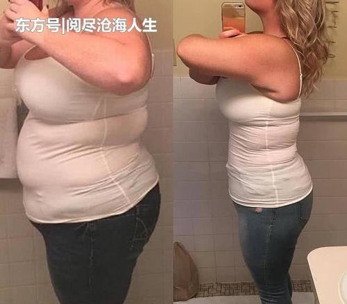 女子对自己体型心生厌恶，决心减肥，一年减95斤的秘诀竟是喝水