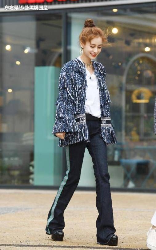 资源好到爆!杨颖竟穿高定裙上综艺，真是羡煞旁人!