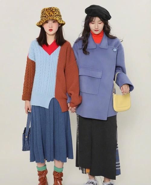  「闺蜜」有种时代姐妹花叫“你的衣服有我的颜色”，00后好闺蜜抢镜必备