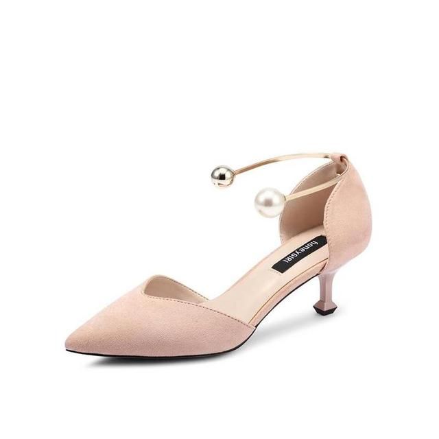 埃及脚女生挑对包头细跟鞋，美翻盛夏