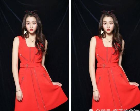 20岁关晓彤与26岁迪丽热巴同带发带，一个明媚似火，一个温婉似水