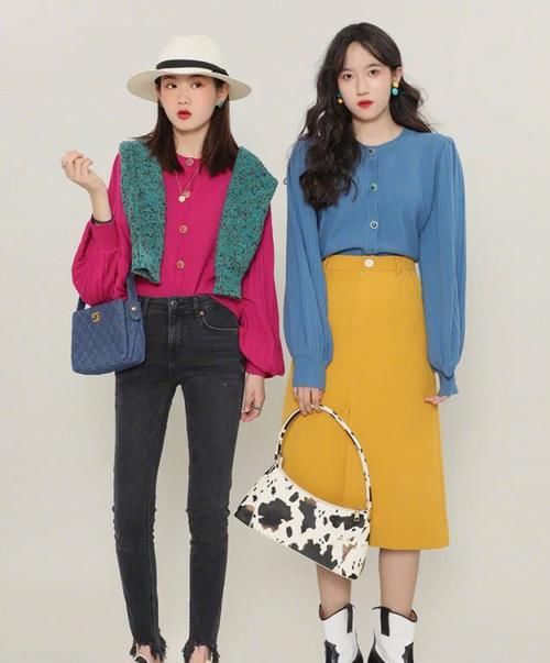  「闺蜜」有种时代姐妹花叫“你的衣服有我的颜色”，00后好闺蜜抢镜必备