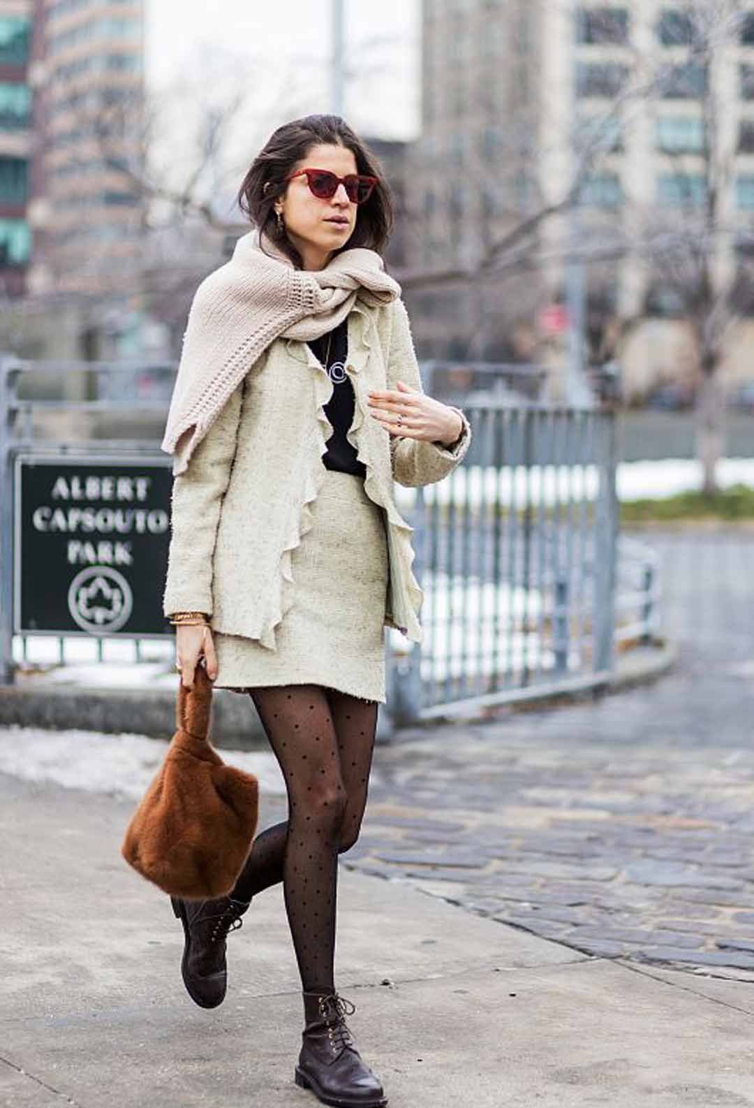 穿搭 | 连裤袜不时髦?是你没搭对