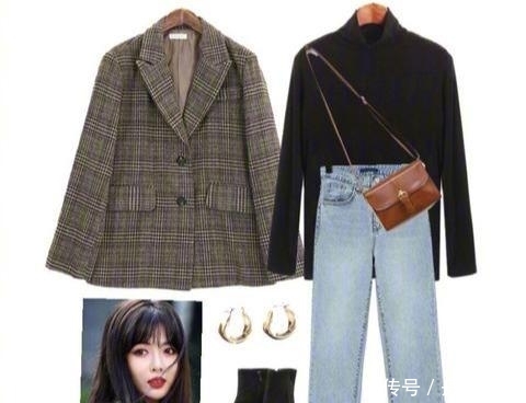  急需■经典基础“格纹西服”的高级搭配，36天穿搭不重复，知道你急需