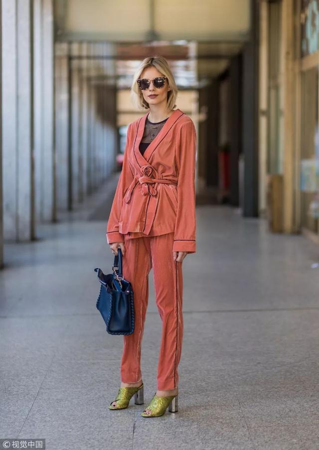 时尚圈宠爱的睡衣风，和睡衣真不同