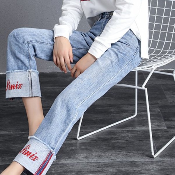 从来都穿打底裤的老婆，今天换上这款阔腿裤后，简直美呆了