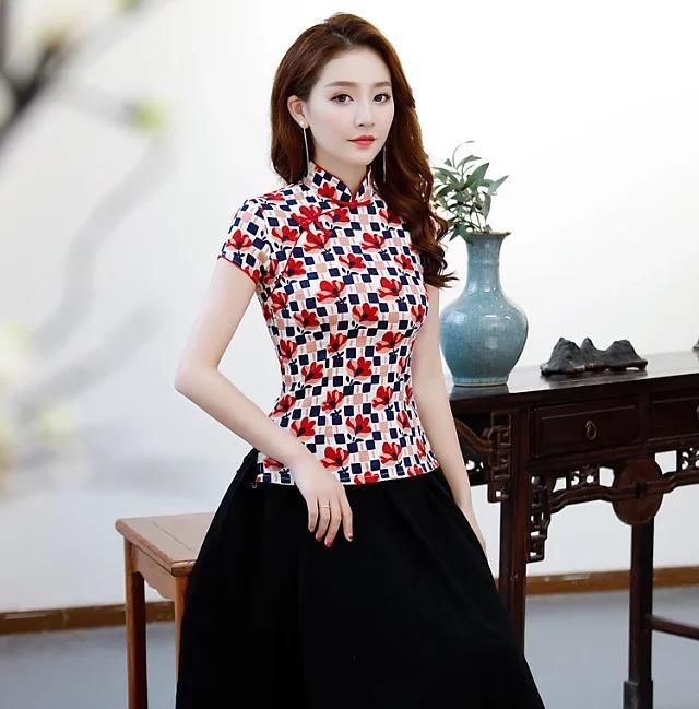 东方美韵，棉麻布艺，中国风修身经典旗袍装！