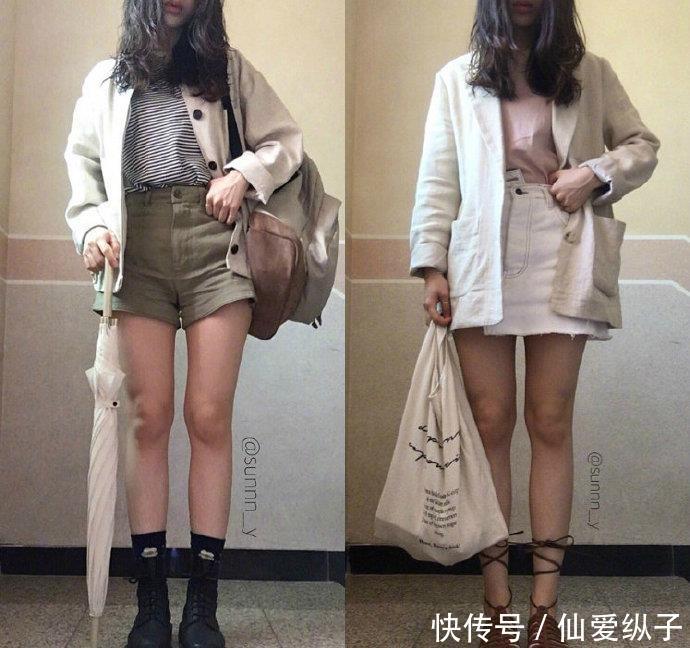  「日常」少女的日常搭配参考，休闲舒适就好看